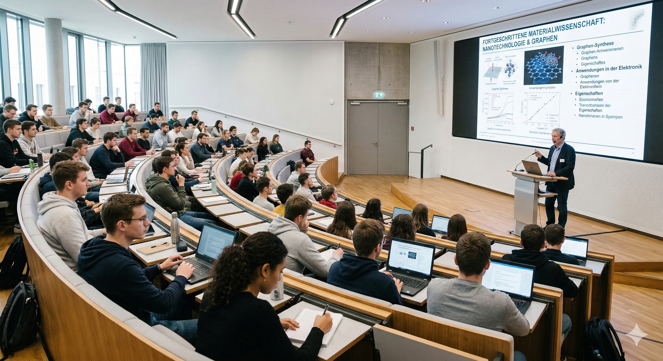 Studierende im Hörsaal